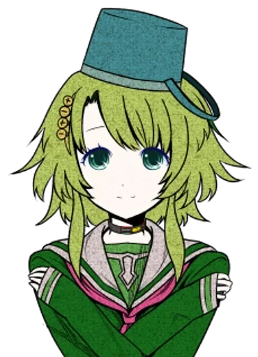 Стикер bucket girl