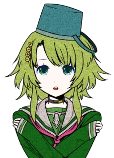 Стикер bucket girl