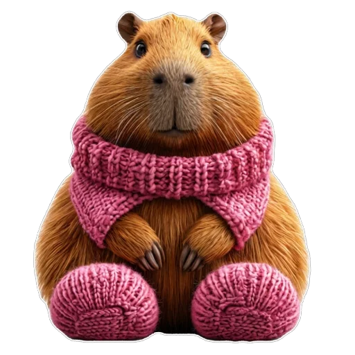 Стикер Капибара