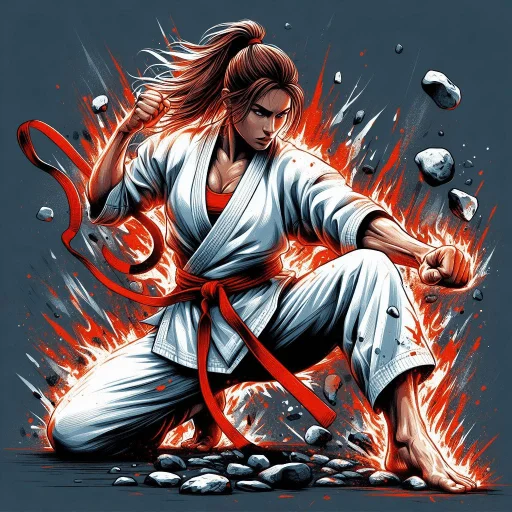Стикер Karate