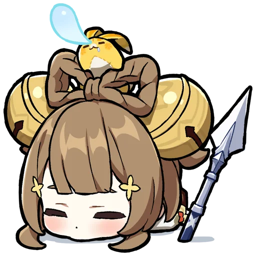 Стикер Картины Паймон 21