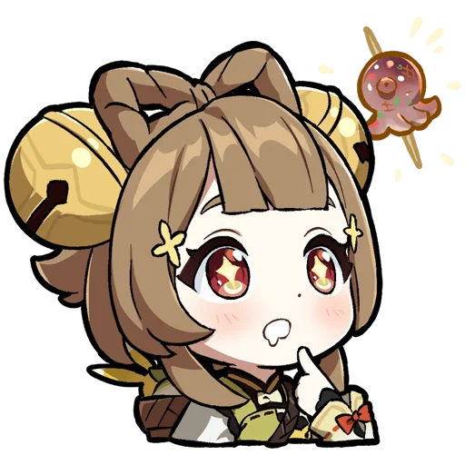 Стикер Картины Паймон 21