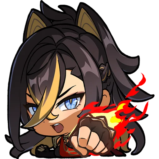 Стикер Картины Паймон 22