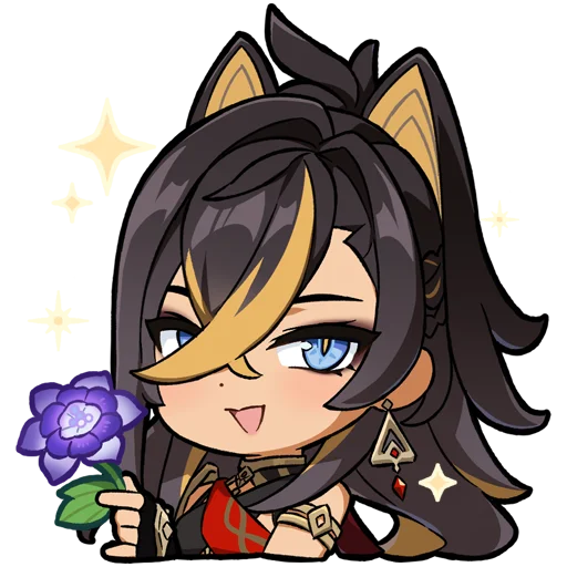 Стикер Картины Паймон 22