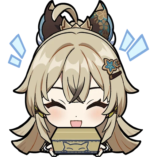 Стикер Картины Паймон 24