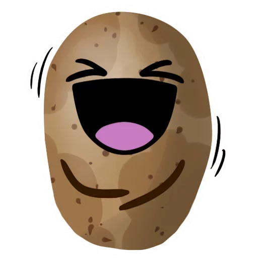 Стикер Funny Potato
