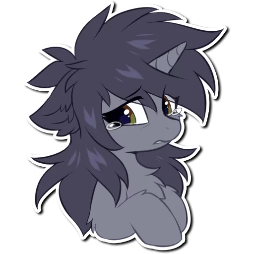 Стикер Kate the unicorn