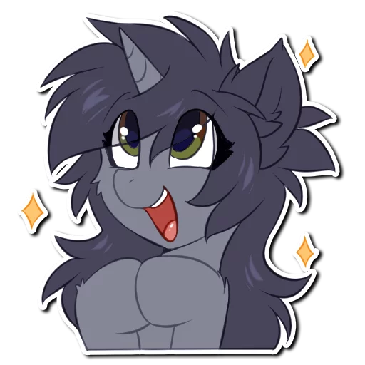 Стикер Kate the unicorn