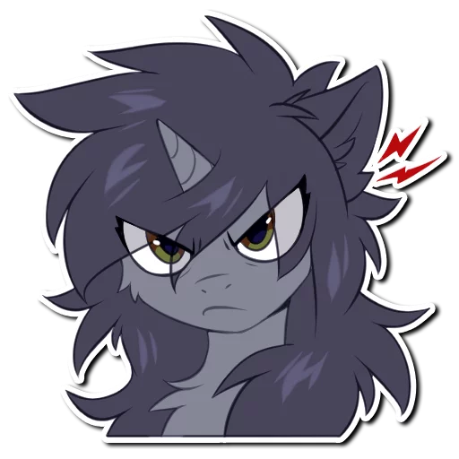 Стикер Kate the unicorn