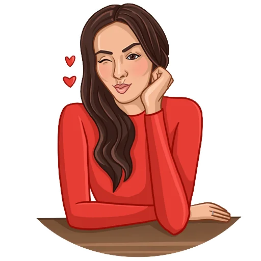 Стикер Катя, которая только Никитина