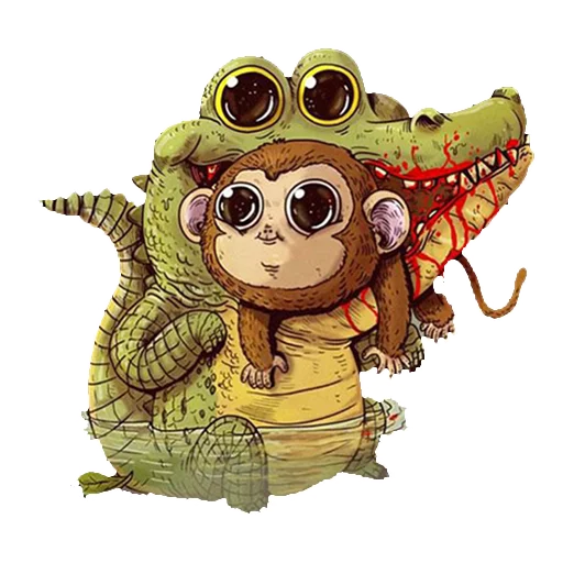 Стикер Kawaii Death