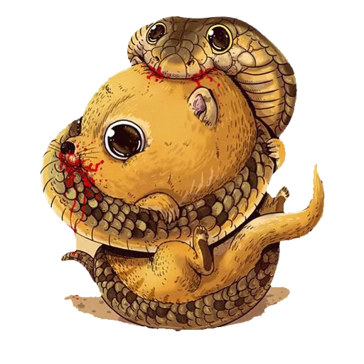 Стикер Kawaii Death