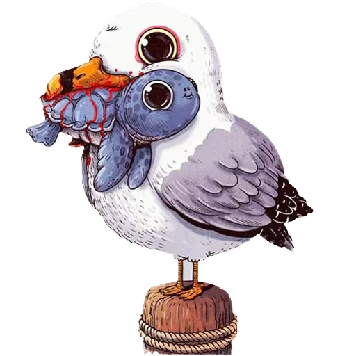 Стикер Kawaii Death