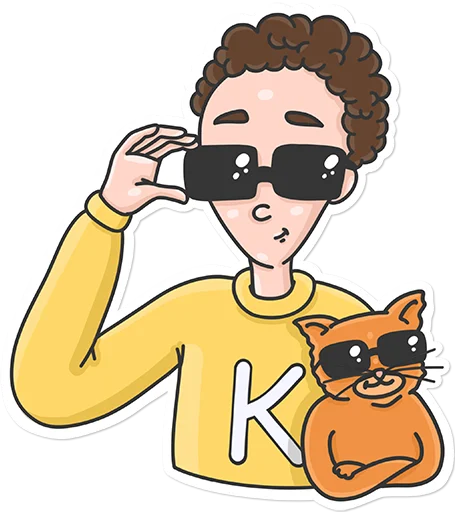 Стикер K&Kat