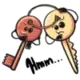 Стикер Key guys