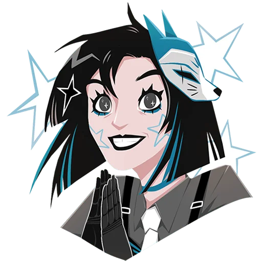 Стикер Кира Хоши Без Текста