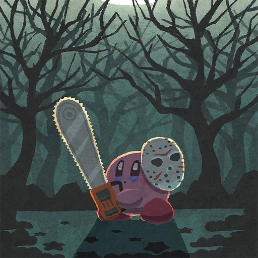 Стикер Kirby