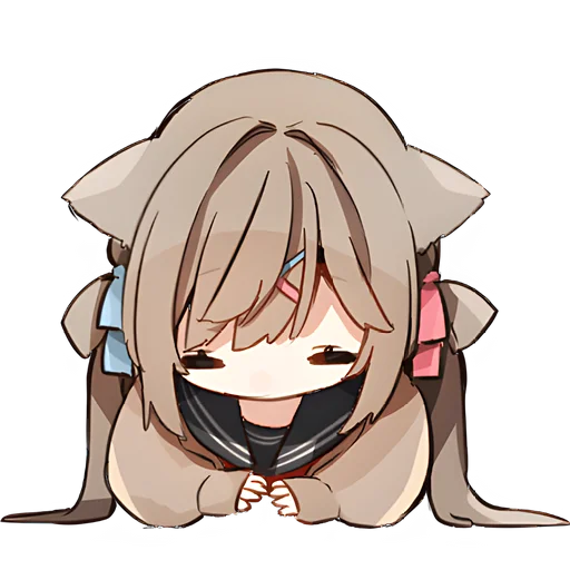 Стикер Кисуня тян