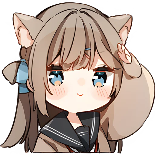 Стикер Кисуня тян