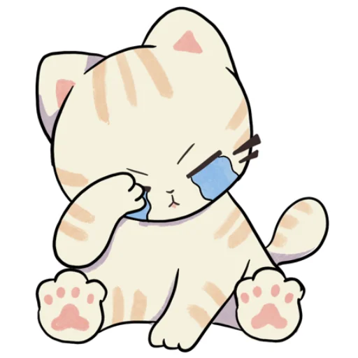 Стикер Кица