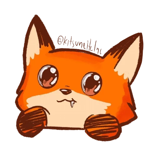 Стикер Kitsunette Inc.