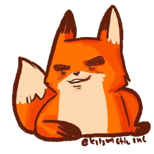 Стикер Kitsunette Inc.