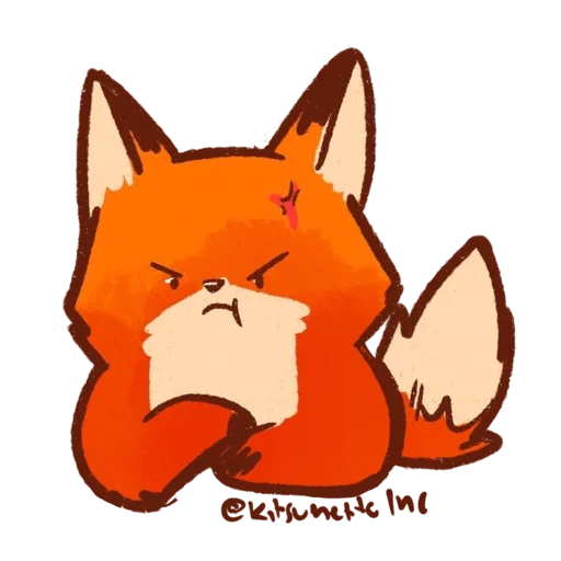 Стикер Kitsunette Inc.