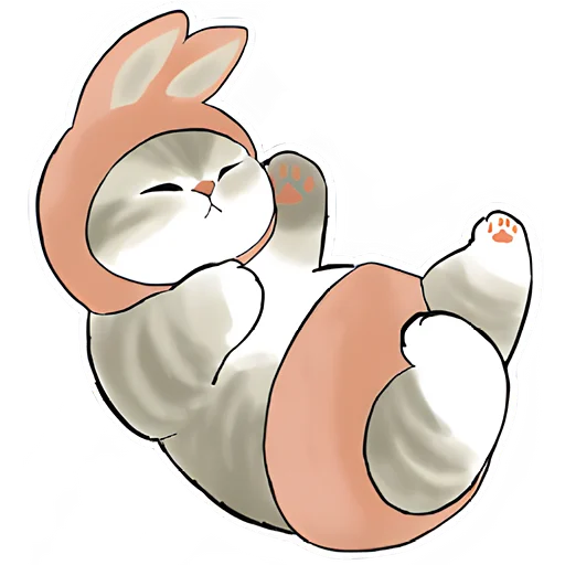 Стикер Котята в костюмах