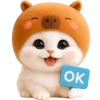 Эмодзи Котик-капибара