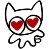 Эмодзи 𓃠 kitty / marvarto_o 𓃠