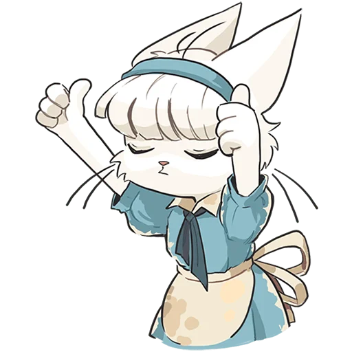 Стикер Кошечка Мия