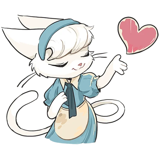 Стикер Кошечка Мия