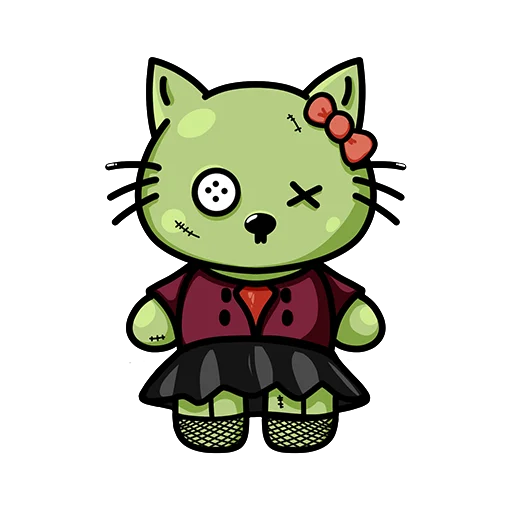 Стикер Kitty SMOD