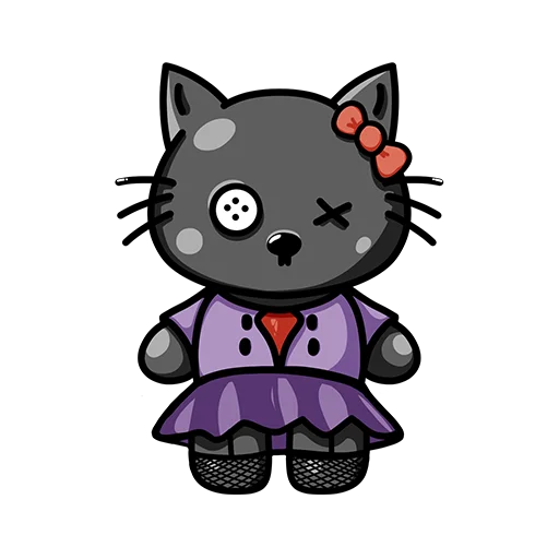 Стикер Kitty SMOD