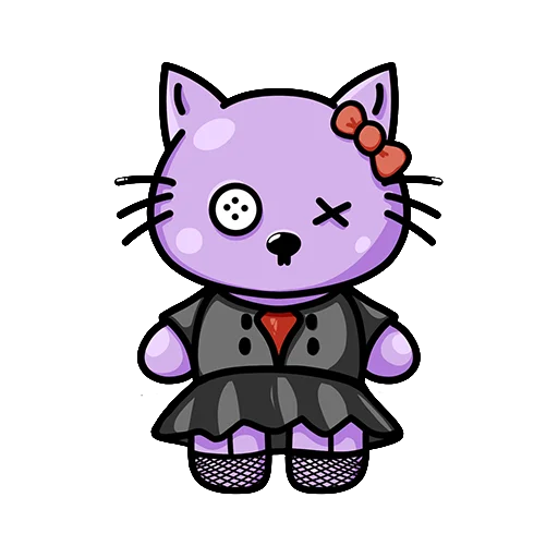 Стикер Kitty SMOD