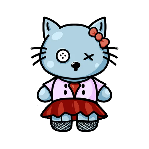 Стикер Kitty SMOD