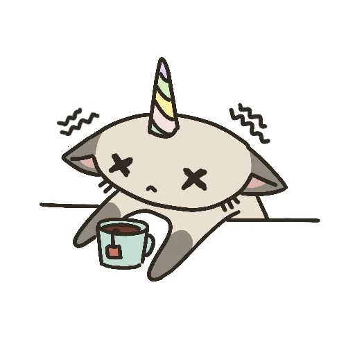 Стикер Kittycorn