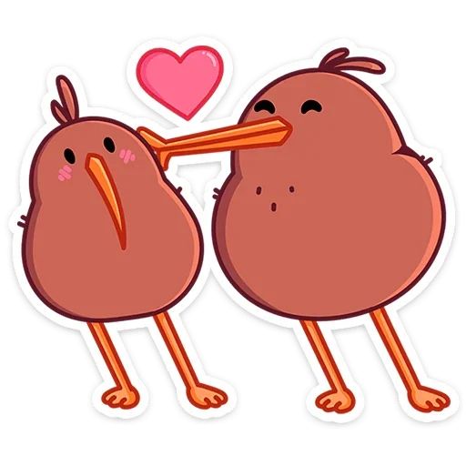 Стикер Киви Кивик