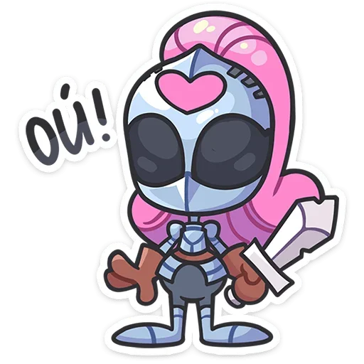 Стикер Вайлет