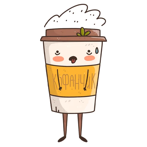 Стикер Кофанчик