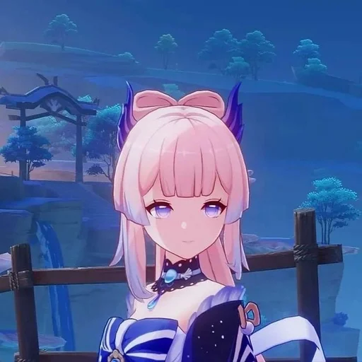 Стикер Sangonomiya Kokomi