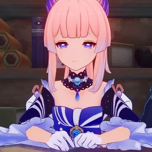 Стикер Sangonomiya Kokomi