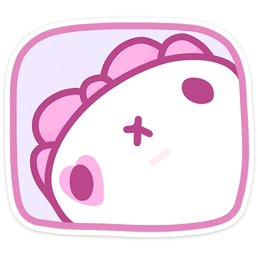 Стикер Кошечка Смешнявка