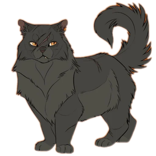 Стикер Коты воители