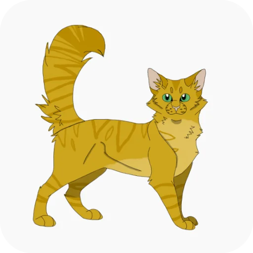 Стикер Коты воители