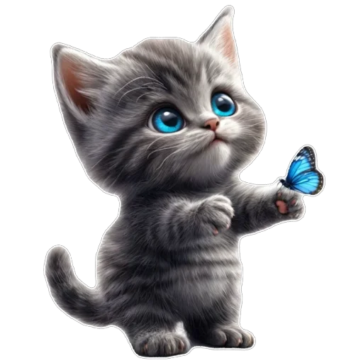 Стикер Котенок