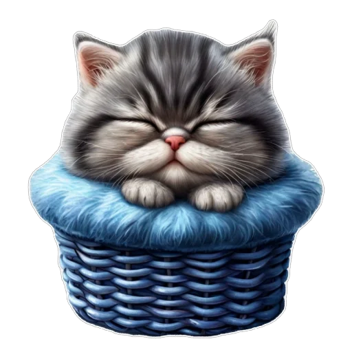 Стикер Котенок