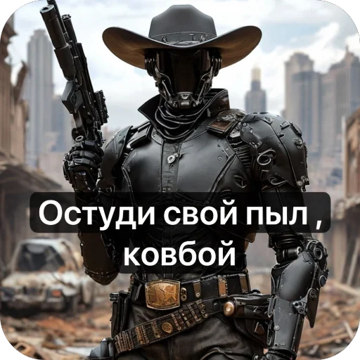 Стикер Ковбой