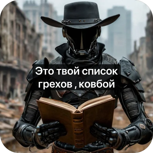 Стикер Ковбой