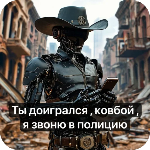 Стикер Ковбой